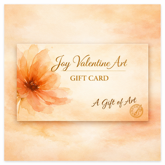 Joy Valentine Art Gift Card